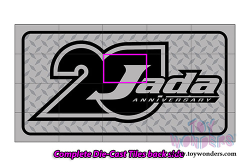 Jada Toys - 20th Anniversary | D-Rods Div Cruizer (1/24, diecast model car, Raw Metal) 31078